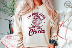 I’m Just Here for the Chicks Retro Easter|Boys Easter|Chicks Product Image 5