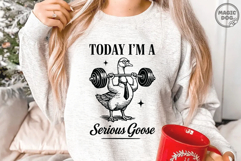 Serious Goose Today|I&#039;m A Serious Goose|Funny Silly Goose Product Image 5