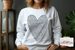Spotted Heart Design | Valentine Sublimation | DTF | Png Product Image 3