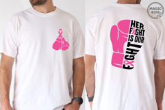 Her Fight Is My Fight Breast Cancer Awareness Pink Ribbon Product Image 5