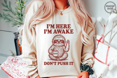I&#039;m Here I&#039;m Awake Don&#039;t Push It|Office Humor|Funny Sloth Product Image 6