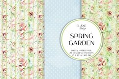 Spring Garden Digital Paper Pack Product Image 6