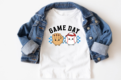 Game Day Baseball Sports Mom Cute Baseball Glove And Ball Product Image 4