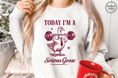 Serious Goose Today|I&#039;m A Serious Goose|Funny Silly Goose Product Image 6