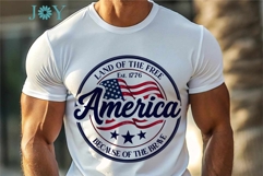 America Clipart PNG Sublimation Design Product Image 1