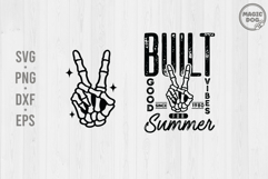 Built For Summer SVG|Vintage Summer Vibes|Trending Summer Product Image 1