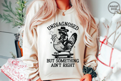 Undiagnosed But Something Ain’t Right Funny Raccoon Meme SVG Product Image 6