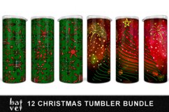 Christmas Tumbler Bundle | 20 Oz Skinny Tumbler Sublimation Product Image 7