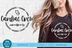 Cardiac Crew svg, a Cardiologist heart doctor team or squad Product Image 1
