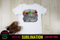 Merry Everything Christmas Sublimation I Holiday Designs Product Image 2
