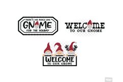 Christmas Gnome SVG &amp; Sublimation Bundle with PNG, DXF, EPS Product Image 8