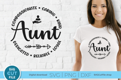 Aunt svg, an auntie svg design for aunt's day Product Image 1