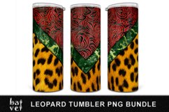 Leopard Tumbler Sublimation Bundle Designs PNG Product Image 7