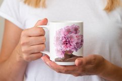 Woman head flowers wall art,Girls clipart,Cute girl clipart Product Image 3