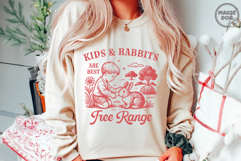 Kids &amp; Rabbits Are Best Free Range|Farm Mama|Homestead SVG Product Image 7