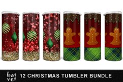 Christmas Tumbler Bundle | 20 Oz Skinny Tumbler Sublimation Product Image 8