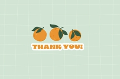 Oranges Elements &amp; Patterns | EPS PNG JPG Product Image 8