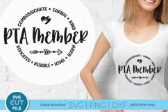 PTA Member svg - a Parent Teacher Association SVG file Product Image 1