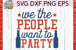 We The People SVG DXF PNG EPS Cutting Files Product Image 2