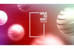 Fluid Background Liquid Abstract Vector. Shape Design. Product Image 1