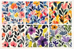 Abstract Florals Seamless Digital Paper Vol. 4 ,18 PNG Product Image 2