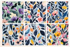 Abstract Florals Seamless Digital Paper Vol. 4 ,18 PNG Product Image 3
