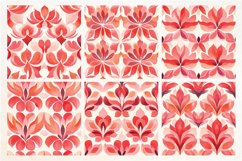 Abstract Floral Seamless Digital Paper,18 PNG Product Image 4