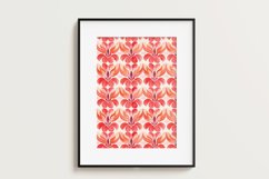 Abstract Floral Seamless Digital Paper,18 PNG Product Image 8