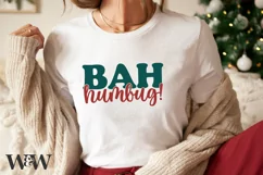 Bah Humbug! SVG | Christmas Shirt SVG Product Image 3