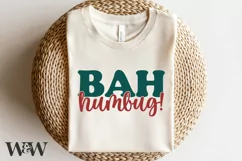 Bah Humbug! SVG | Christmas Shirt SVG Product Image 4