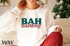 Bah Humbug! SVG | Christmas Shirt SVG Product Image 1