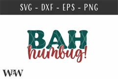 Bah Humbug! SVG | Christmas Shirt SVG Product Image 2