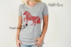 Horse, Chinese new year SVG / DXF / EPS / PNG files Product Image 3