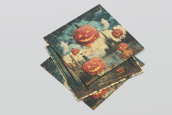 Blood Moon Halloween Vol.2 Digital Paper Pack, 20 PNG &amp; JPEG Product Image 6