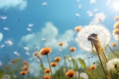 Dandelion Background Wallpaper Product Image 1