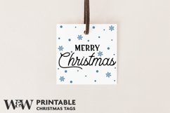 Printable Christmas Gift Tag Bundle | Modern Christmas Tags Product Image 3