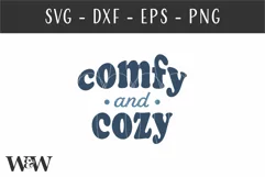 Comfy and Cozy SVG | Christmas Shirt SVG Product Image 2