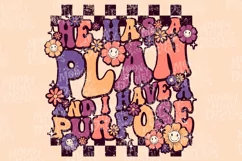 Christian Faith PNG Sublimation Design, Retro Inspirational Product Image 2