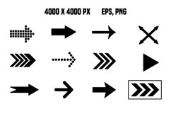 Black Arrows. icons Product Image 1
