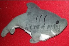 Stuffed plush toy shark Product Image 1
