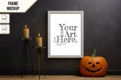 Wooden Frame Smart Mockup PSD &amp; JPG Template Graphic Product Image 1