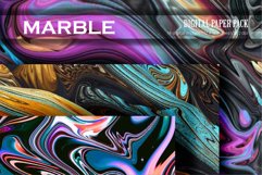 Marble Background Digital Paper 06. Product Image 2