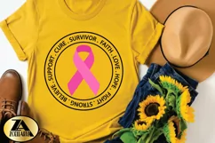 Breast Cancer SVG PNG EPS DXF Awareness SVG Pink Ribbon SVG Product Image 3