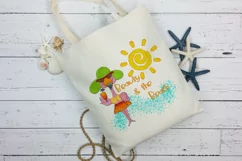 Beauty And The Beach Summer Design | Flamingo Funny Print Product Image 4