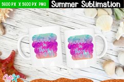 Summer in the air - summer sublimation quote Product Image 3