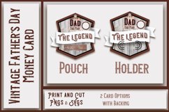 Vintage Father&#039;s Day Money Card Product Image 1