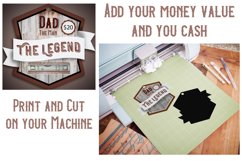 Vintage Father&#039;s Day Money Card Product Image 2