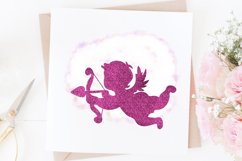 Valentines Cupid in the Clouds Design for Sublimation Product Image 6