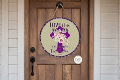 Love One Another Sublimation Design, Bible Verse PNG Product Image 2