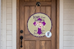 Love One Another Garden Flag, Bible Verse PNG, Sublimation Product Image 3